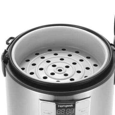 42% OFF Homgeek 5L High-end Rice Cooker with Food Steamer,limited offer $34.99 from TOMTOP Technology Co., Ltd