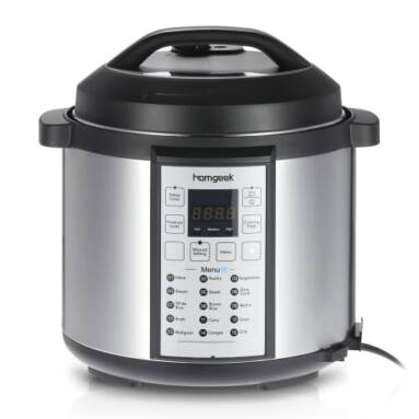 51% OFF Homgeek 15 in 1 Electric Pressure Rice Cooker,limited offer $39.99 from TOMTOP Technology Co., Ltd
