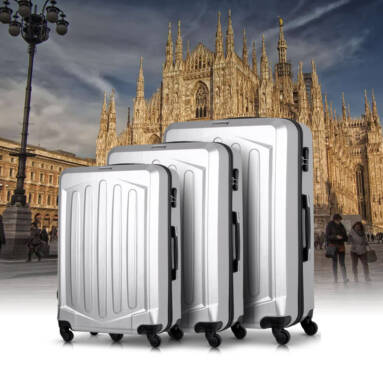 30% OFF TOMSHOO Luxury 3PCS Spinner Luggage Set,limited offer $70.28 from TOMTOP Technology Co., Ltd