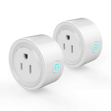 51% OFF 2Pack Smart Wi-Fi Mini Outlet Plug Switch,limited offer $19.99 from TOMTOP Technology Co., Ltd