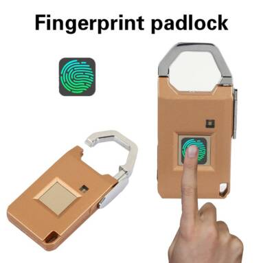 61% OFF Mini Fashionable Fingerprint Press-To-Go Lock,limited offer $25.99 from TOMTOP Technology Co., Ltd