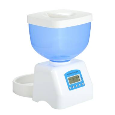 79% OFF 5L Automatic Pet Feeder for Cat and Dog Pets Products,limited offer $42.99 from TOMTOP Technology Co., Ltd