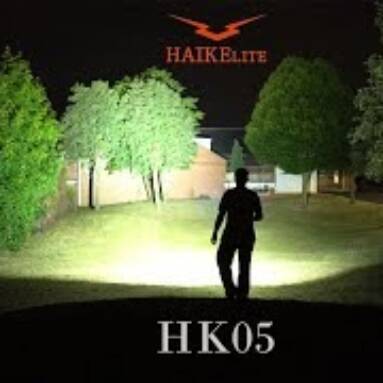 €81 with coupon for HAIKELITE HK05 LED Flashlight from BANGGOOD