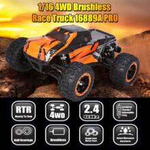 89 € avec coupon pour HBX 16889A Pro 4G 4WD Brushless High Speed ​​RC Car Two Batteries de l'entrepôt de l'UE ALIEXPRESS