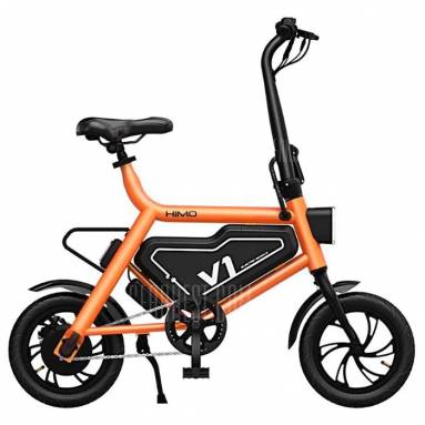 €379 with coupon for Xiaomi HIMO V1S Portable Folding Electric Moped Bicycle Ergonomic Design Multi-mode Riding from EU warehouse GEEKBUYING