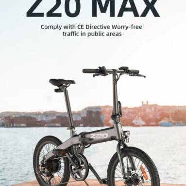 €1119 with coupon for HIMO Z20 Max 20″ Tire Foldable Electric Bike City Bike With CE Certification & SGS Lab – 250W Motor & 36V 10Ah Battery from EU warehouse GEEKMAXI (free gift Extra Battery)
