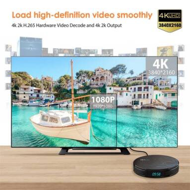 $46 with coupon for HK1 Plus Amlogic S905X2 WIFI 4K TV Box with Time Display 4GB RAM 64GB ROM from GEARVITA