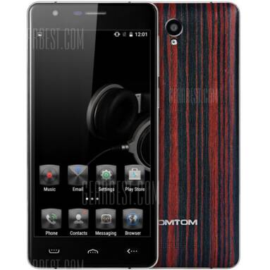 $67 with coupon for HOMTOM HT5 4G Smartphone  –  EBONY from GearBest