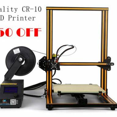 $50 OFF for Creality CR-10 3D Desktop Printer Kits from focalprice technology Co.Ltd