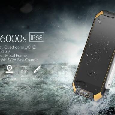 Blackview BV6000S IP68 Waterproof, Dustproof, Dropproof Mobile phone from Osell DinoDirect China Ltd