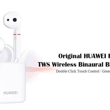 €115 with coupon for HUAWEI FreeBuds 2 TWS Binaural Bluetooth Earphones Wireless Earbuds from GearBest