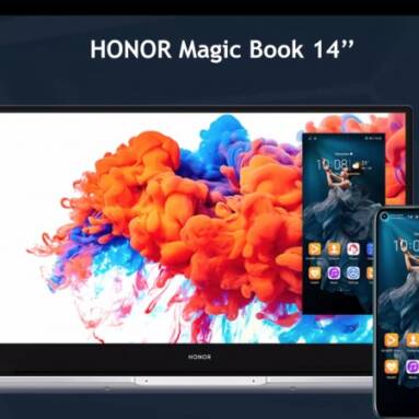 €599 with coupon for HUAWEI HONOR MagicBook 14 2020 Edition 14.0 inch AMD Ryzen5 4500U 16GB RAM 512GB SSD 56Wh Battery Backlit Fingerprint Type-C Fast Charging Notebook from BANGGOOD