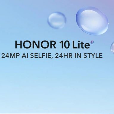 € 145 med kupon til HUAWEI Honor 10 Lite Global ROM 6.21 tommer 24MP AI Selfie 4GB 64GB Kirin 710 Octa core 4G Smartphone - Blå fra BANGGOOD