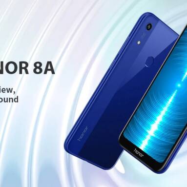 €104 with coupon for HUAWEI Honor 8A 4G Phablet 6.09 inch EMUI 9.0 Android P MT6765 Octa Core 2GB RAM 32GB ROM 13.0MP Rear Camera 3020mAh Global Version Support Google – Black from GEARBEST
