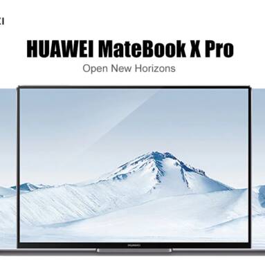 $1299 with coupon for HUAWEI MateBook X Pro Laptop Fingerprint Recognition – SILVER INTEL CORE I5-8250U from GearBest