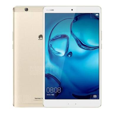 $246 with coupon for HUAWEI MediaPad M3 ( BTV-DL09 ) 4G Phablet Fingerprint Recognition from GearBest
