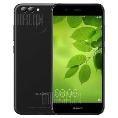 $284 with coupon for HUAWEI Nova 2 ( PIC-AL00 ) 4G Smartphone  –  INTERNATIONAL VERSION 64GB ROM  BLACK from GearBest
