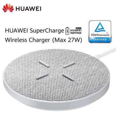 €27 with coupon for HUAWEI SuperCharge Wireless Charger from TOMTOP