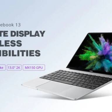 $1069 with coupon for HUAWEI WRT – W19E MateBook from GearBest