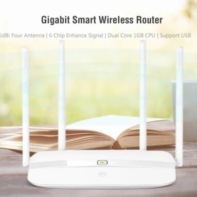 $38 with coupon for HUAWEI WS832 AC1200M Gigabit Smart Wireless Router from GEARBEST
