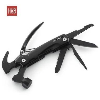 €10 with coupon for HUOHOU GHK-23A 10 in 1 Multi-function Claw Hammers Pliers Folding Cutter Sawtooth Bottle Opener Screwdriver Scale Saw Home Improvement Tools from Xiaomi Youpin from BANGGOOD