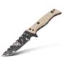 HX OUTDOORS D - 141MC Straight Fixed Blade Knife  -  ACU CAMOUFLAGE