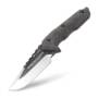 HX OUTDOORS D - 169 Straight Fixed Blade Knife  -  CARBON GRAY