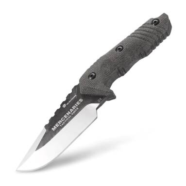 $52 with coupon for HX OUTDOORS D – 169 Straight Fixed Blade Knife  –  CARBON GRAY from GearBest