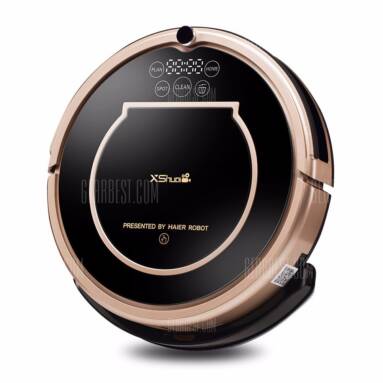 $119 with coupon for Haier XShuai T370 Robotic Vacuum Cleaner  –  EU PLUG BLACK from GearBest