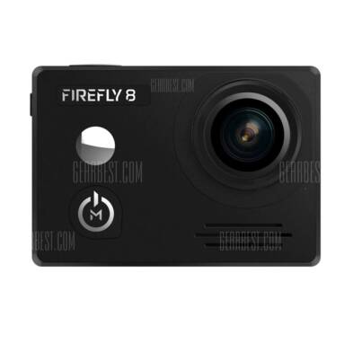 $79 with coupon for Hawkeye FIREFLY 8 2160P HDR Action Camera  –  BLACK from GearBest