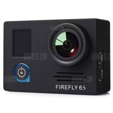 $68 with coupon for Hawkeye Firefly 6S 4K WiFi Sport HD DV Camera  –  BLACK from GearBest