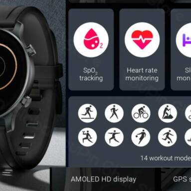 €37 with coupon for [GPS Satellite Positioning] Haylou RS3 LS04 1.2 inch AMOLED HD Display 24-Hour Health Tracker Heart Rate Monitoring SpO2 Blood Oxygen Measurement Customized Watch Face 14 Sport Modes Smart Watch from GSHOPPER