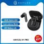 46 € med kupon til Haylou X1 Pro TWS-øretelefoner Trådløse bluetooth 5.2-øretelefoner ANC Aktiv støjreduktion Low Latency 40H-hovedtelefon med batterilevetid med tre mikrofoner fra BANGGOOD