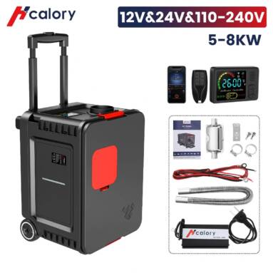 €148 with coupon for Hcalory Diesel Heater 8KW from EU warehouse BANGGOOD