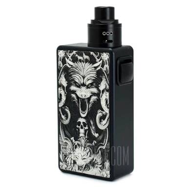 $34 with coupon for Hcigar Magic Box Squonk Mechanical Kit  –  BLACK from Gearbest