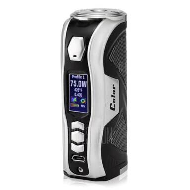 $75 with coupon for Original Hcigar VT75 Box Mod with 1 – 75W  –  BLACK + SILVER from GearBest