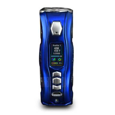 $92 with coupon for Original Hcigar VT75 Box Mod with 1 – 75W  –  BLUE from Gearbest