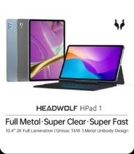 €157 with coupon for Headwolf HPad 1 UNISOC T618 Octa Core 8GB ROM 128GB ROM 10.4 Inch 2K Screen 4G LTE Android 11 Tablet from BANGGOOD
