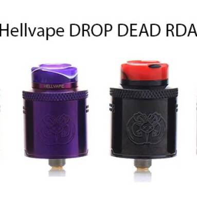 $20 with cuopon for Hellvape DROP DEAD RDA – BLACK from GearBest