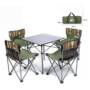 Hewolf 5 PCS Camping Table Chairs