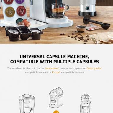 €90 with coupon for HiBREW H1A 4 in 1 Multiple Capsule Coffee Maker from EU warehouse GEEKBUYING