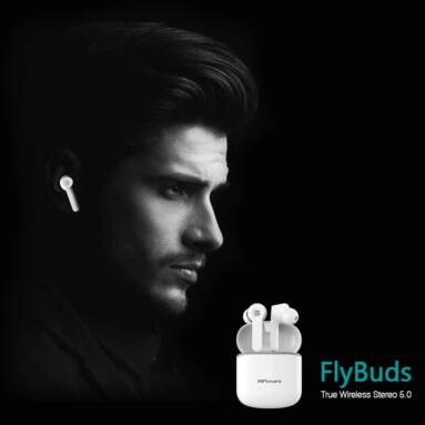 $21 with coupon for HiFuture FlyBuds TWS earbuds 5.0 with extra secure fits for IOS and Andriod Phones from GEARBEST