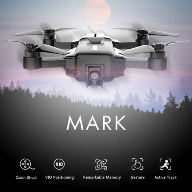 $409 with coupon for High Great Mark 4K WiFi FPV RC Drone EU Plug – WHITE from GearBest
