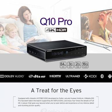 €138 with coupon for Himedia Q10 Pro Android 7.0 Hi3798CV200 4K HDR 2GB/16GB TV BOX 802.11AC WIFI 1000M LAN Dolby DTS-HD 3D Blu-ray 3.5″ SATA HDD Bluetooth Media Player EU WAREHOUSE from GEEKBUYING