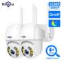 Hiseeu 3MP WiFi IP PTZ 1536p Dome ONVIF High Speed Security DSD Waterproof SD Card IP Camera Wireless Remote Viewing
