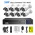 €141 with coupon for Hiseeu 4Pcs 8CH 3MP Wireless NVR IP Wifi Camera Outdoor IR Night Vision from EU warehouse GEEKBUYING