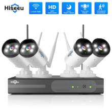 €153 with coupon for Hiseeu WK-4HBFO3 10CH NVR 3MP WiFi CCTV System Kit from BANGGOOD