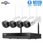 Hiseeu WNKIT-4HB312 8CH 1080P Ασύρματο σύστημα ασφαλείας CCTV