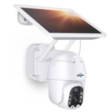 €70 with coupon for Hiseeu WTDA03 3MP WiFi Monitoring Camera with Solar Panel from BANGGOOD