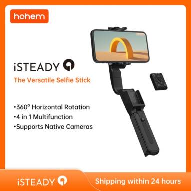 €34 with coupon for Hohem iSteady Q Single-Axis Gimbal Stabilizer from BANGGOOD